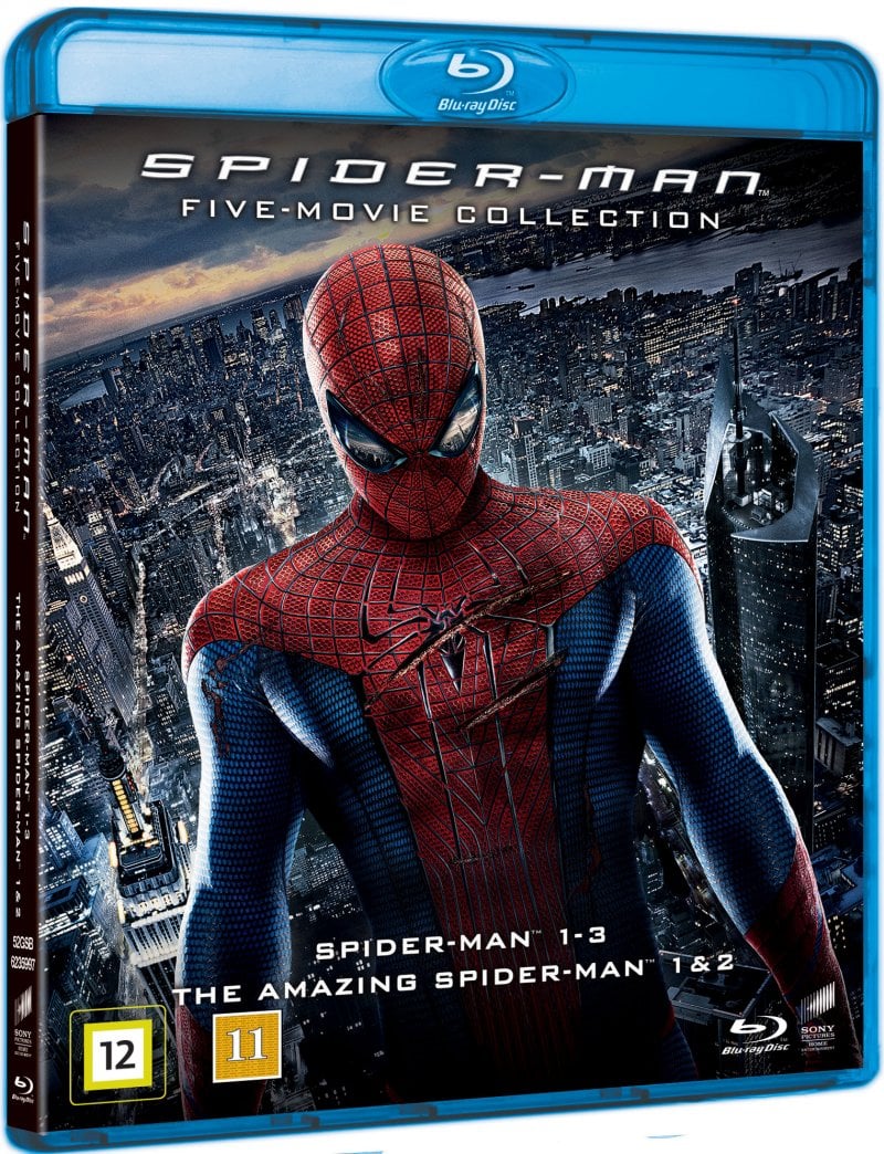 K B Spider Man Movie Collection Blu Ray