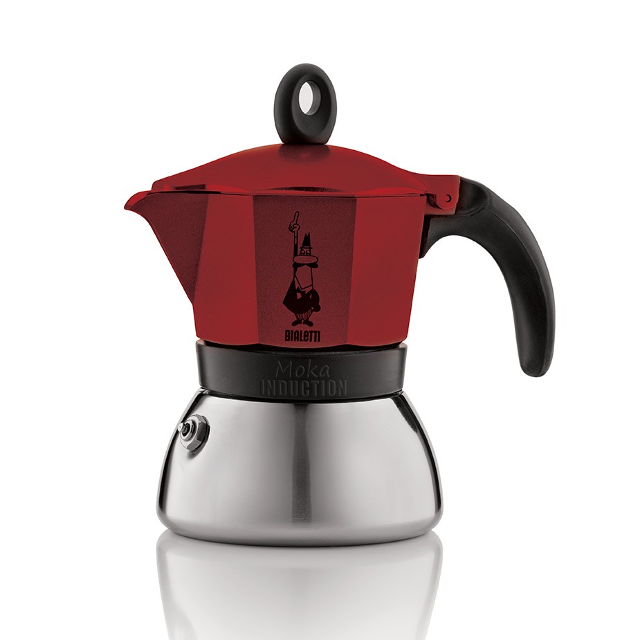 Kaufe Bialetti Moka Induction Red Cups