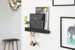 EKTA Living - Magnet Shelf 60 cm - Black Oak (EK-MS189) thumbnail-2