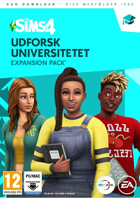 The Sims 4 (EP8) (DA) Udforsk Universitetet