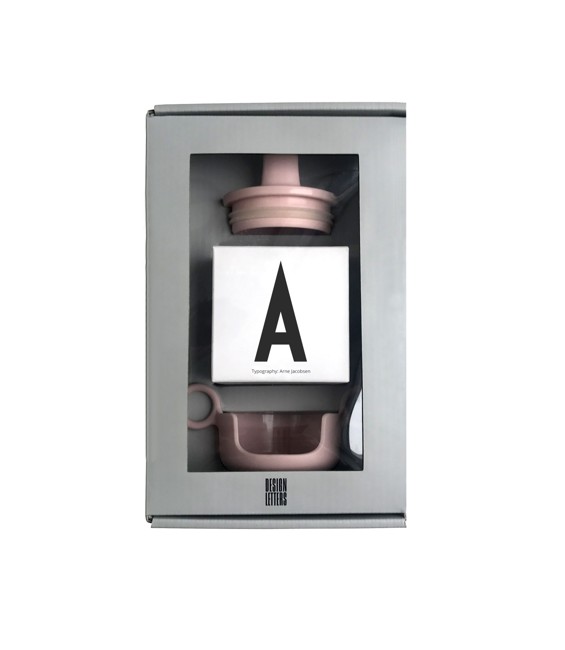 Design Letters - Grow With Your Cup Gaveæske A - Pink