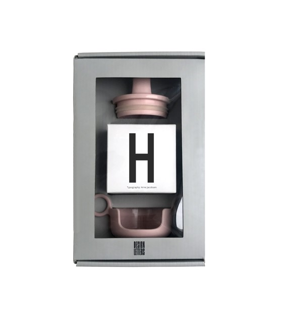 Design Letters - Grow With Your Cup Gaveæske H - Pink