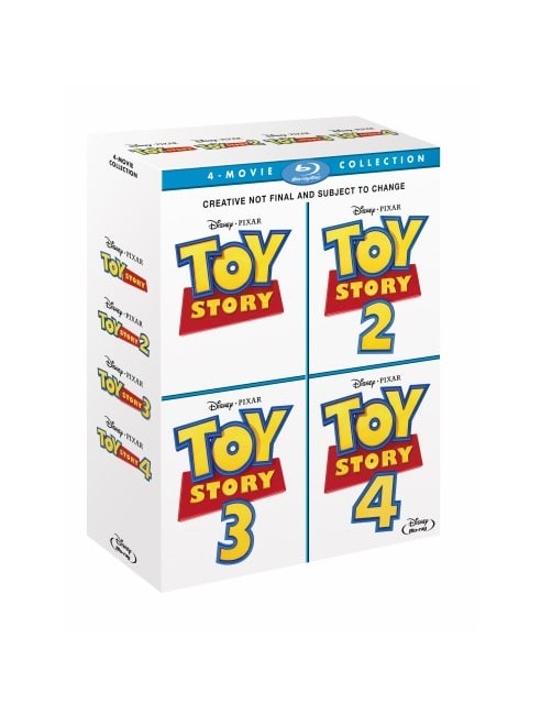 Toy Story 1-4 (Blu-ray)