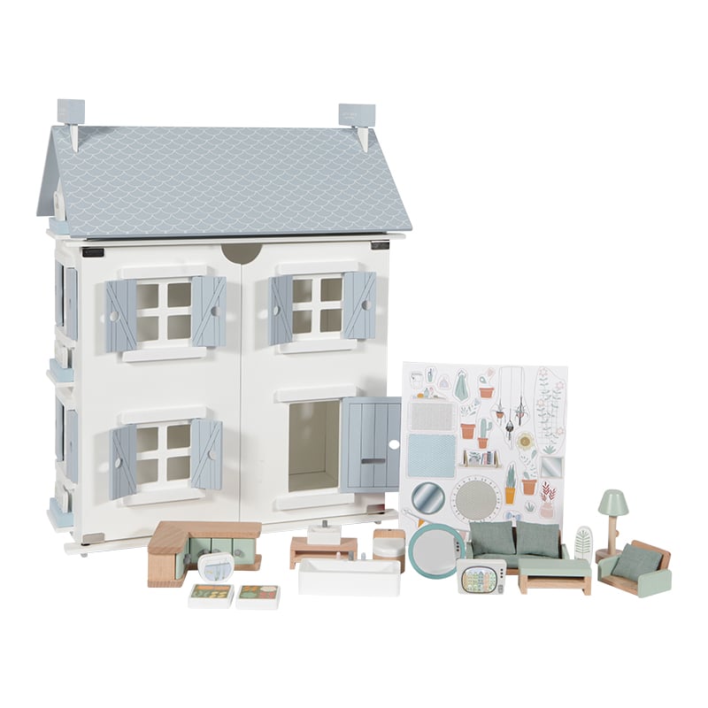 grey dolls house