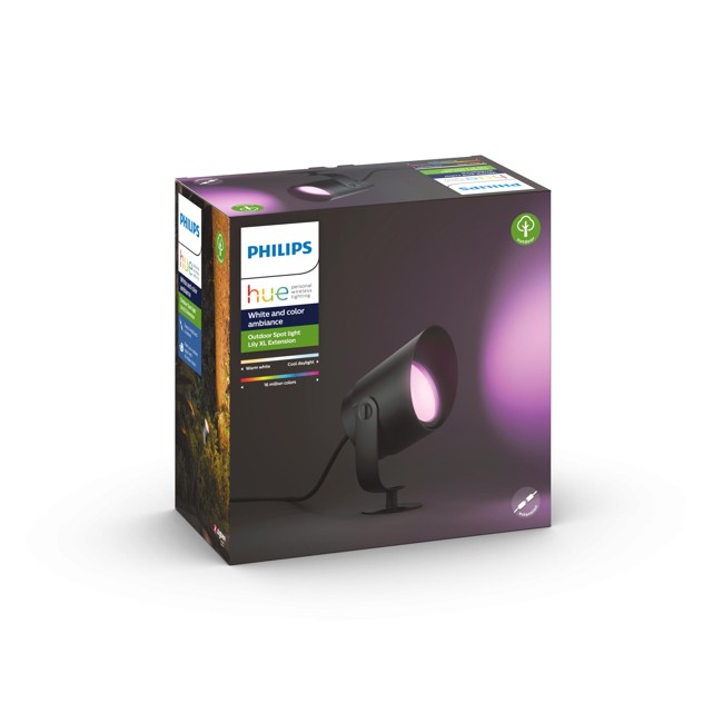 Philips Hue - Lily XL Spot Light - Hue Outdoor-  White & Color Ambiance