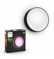 Philips Hue - Daylo Wall Light Hue Outdoor Black - White & Color Ambiance