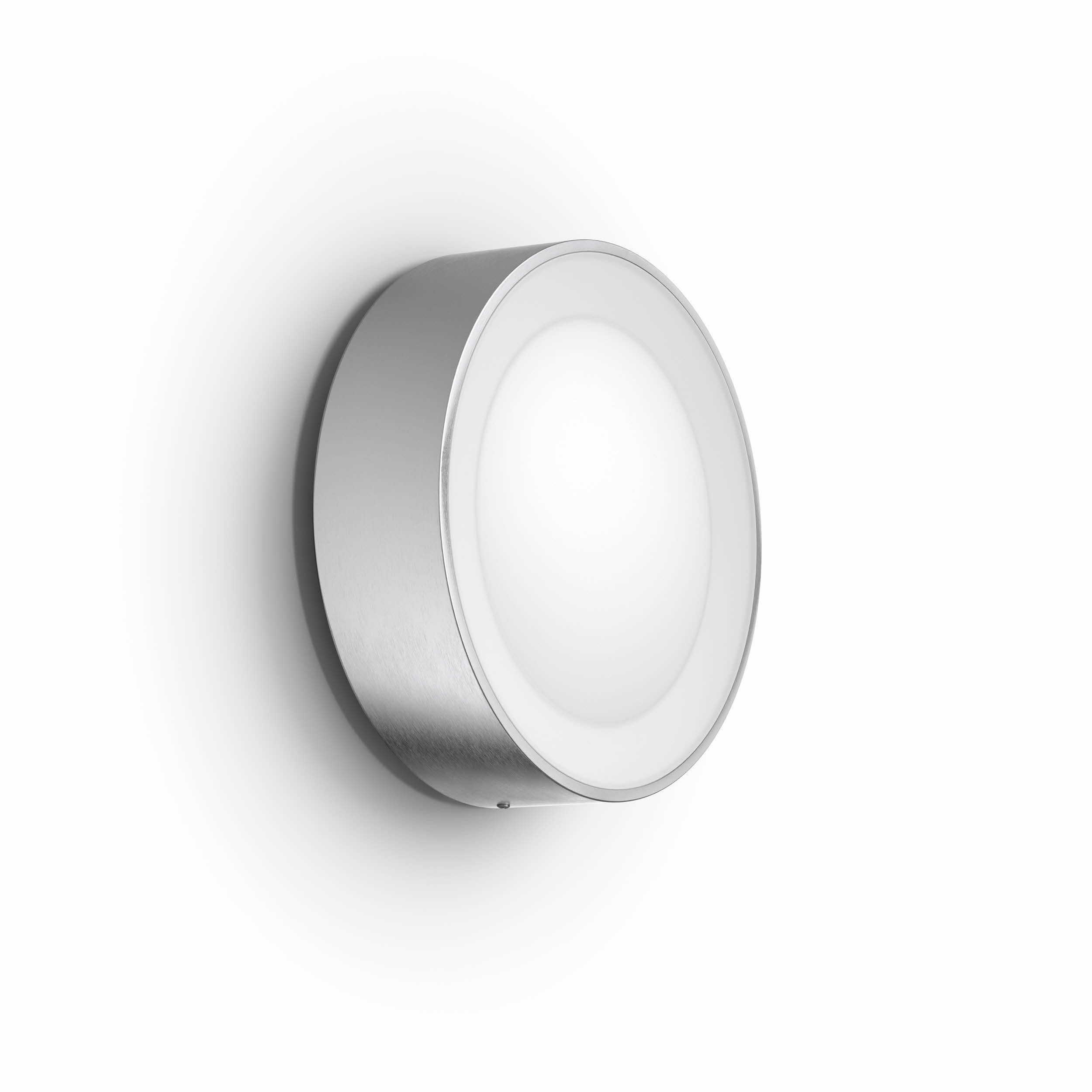 Philips Hue - Daylo Wall Light Hue Outdoor - Inox - White & Color Ambiance