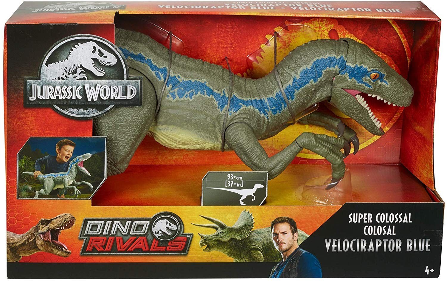 Buy Jurassic World Super Colossal Velociraptor Gct93