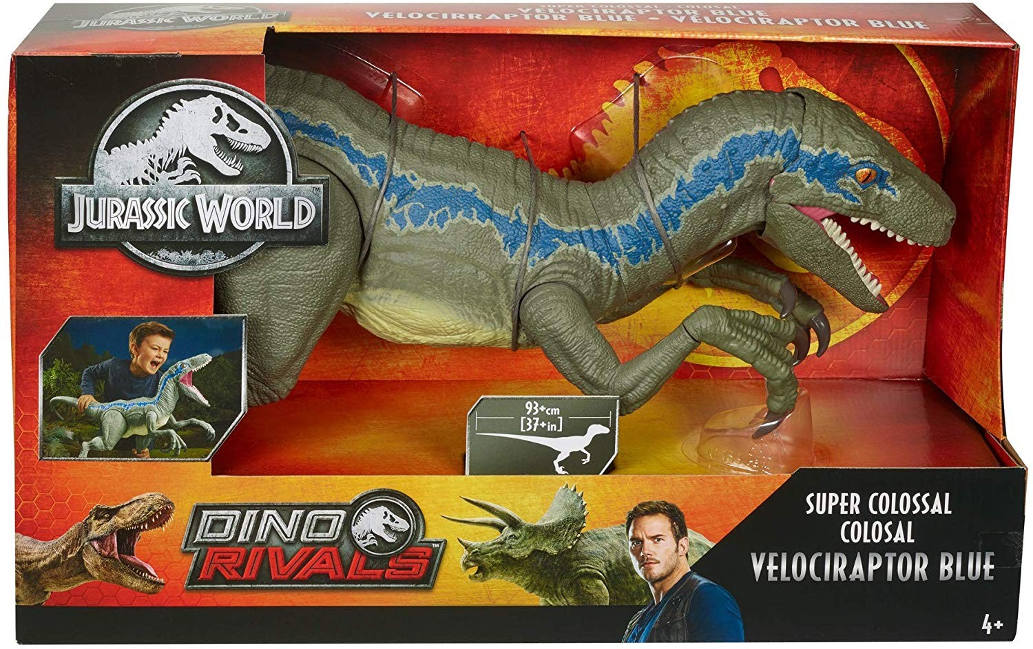 Buy Jurassic World Super Colossal Velociraptor Gct93 Buy Jurassic World Super Colossal Velociraptor Gct93