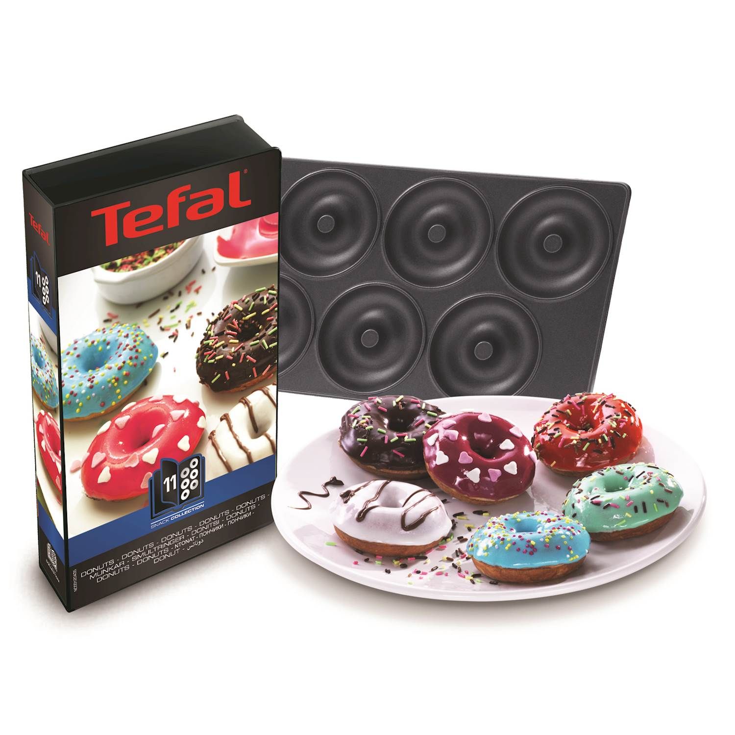 ​Tefal - Snack Collection - Box 11 Donut ​Set (XA801112) - Hjemme og kjøkken