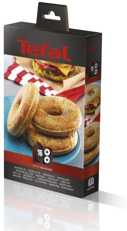 ​Tefal - Snack Collection - Box 16 - Bagels ​Set (XA801612) - Hjemme og kjøkken
