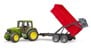 Bruder - John Deere 6920 with tipping trailer , red (02057) thumbnail-3
