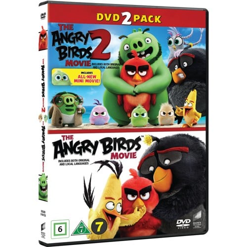 The Angry Birds Movie 1+2 Box - Dvd