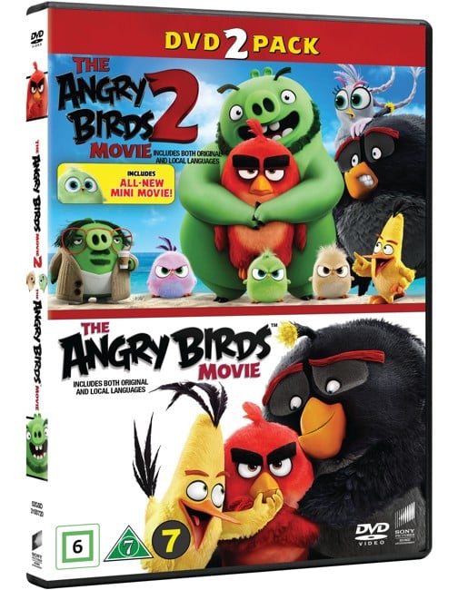 The Angry Birds Movie 1+2 Box - Dvd