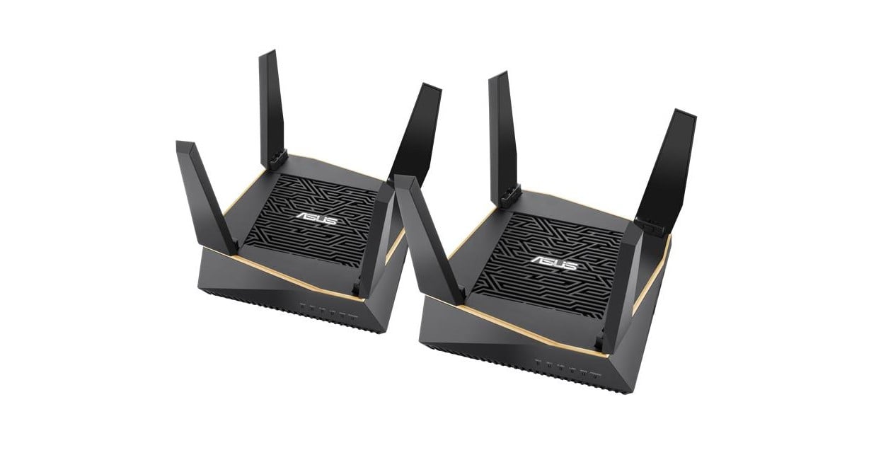 Asus - Wireless Router RT-AX92U Tri-Band 2pack