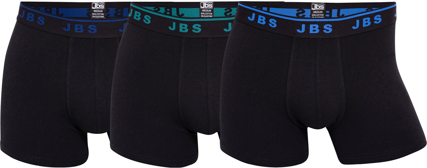 JBS - Tights 3-Pack - Black,Blue, Grey