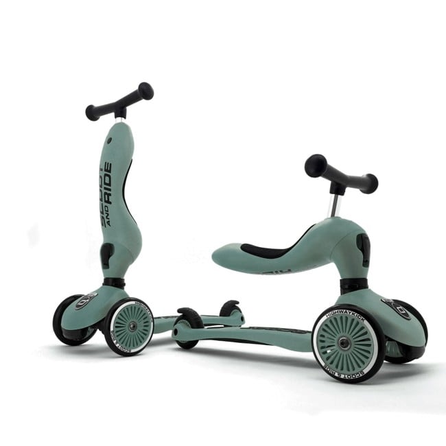 Scoot and Ride - 2 in 1 Balance Bike/ Scooter - Forest (SR-96269)