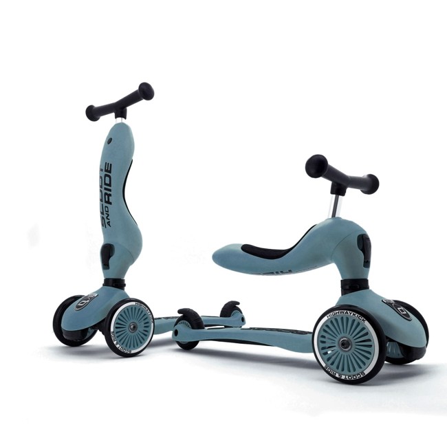 Scoot and Ride - 2 in 1 Balance Bike/ Scooter - Steel (160629-06)