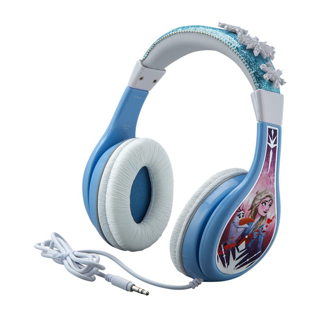 eKids - Disney Frozen II Youth Headphones for kids with Volume Control to protect hearing