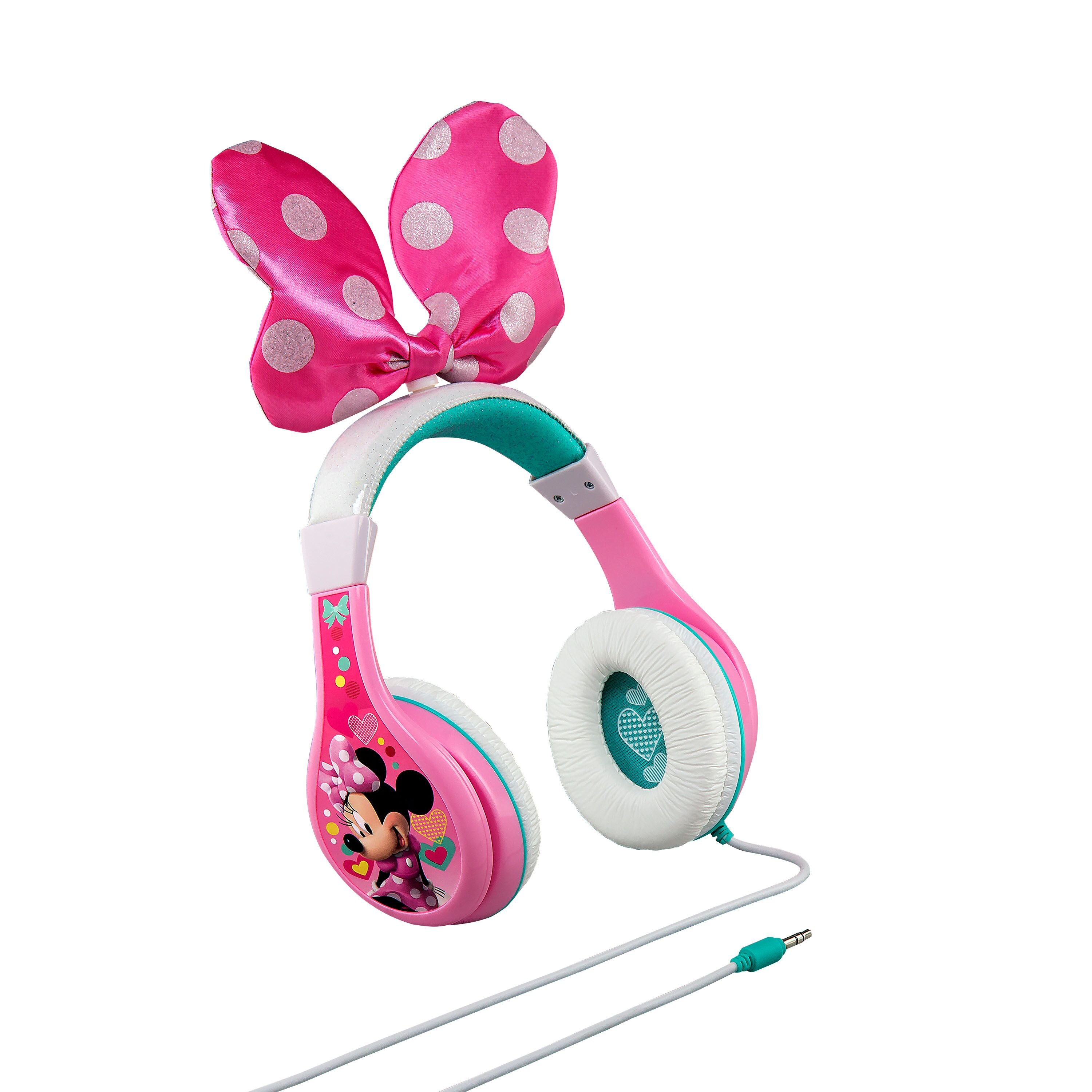 eKids - Minnie Bow-tique - Over-ear headphone with volume limiter