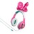 eKids - Disney Minnie Mouse Youth Headphones for kids with Volume Control to protect hearing thumbnail-1