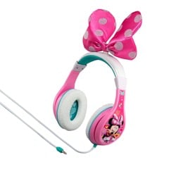 eKids - Disney Minnie Mouse Youth Headphones for kids with Volume Control to protect hearing