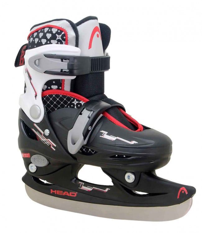 Head - Adjustable Ice Skate - Black (size: 27-30)