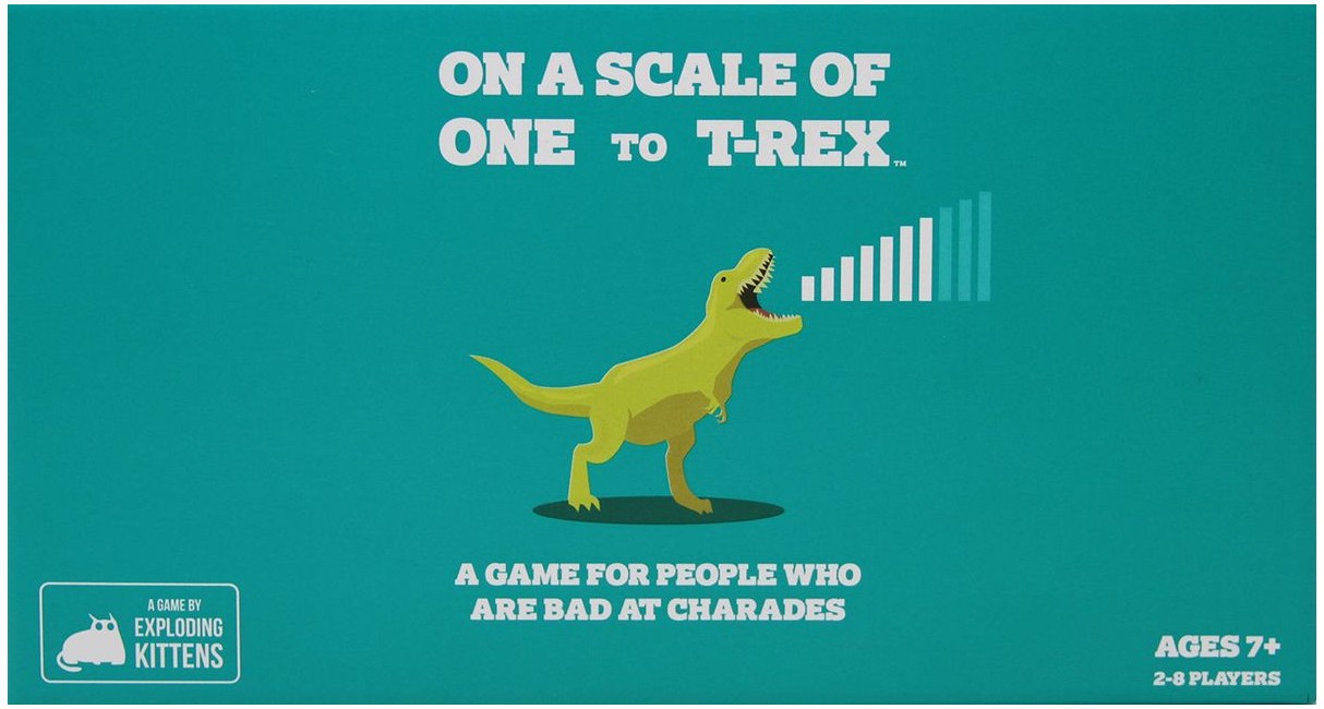 On A Scale Of One To T-Rex - Boardgame (TREXCORE1)