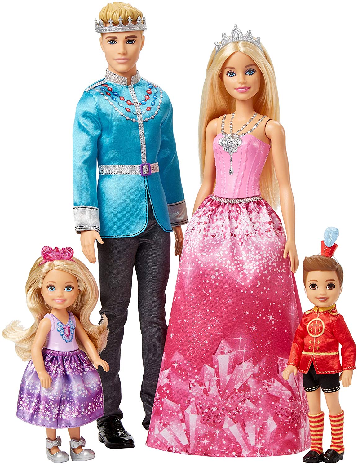 modvirke Flourish let Køb Barbie - Dreamtopia - Gaveæske med 4 Dukker