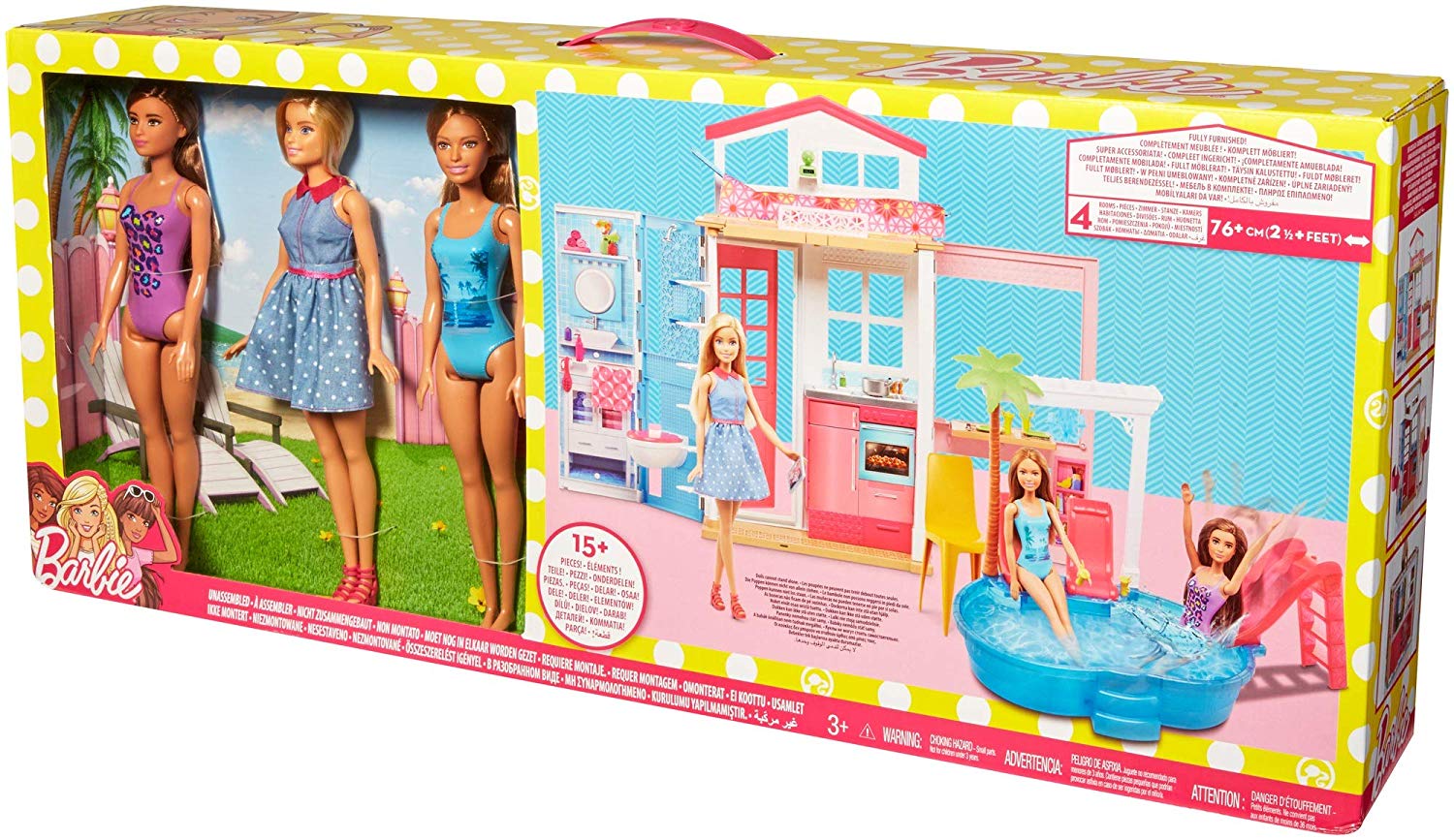 fully furnished house barbie