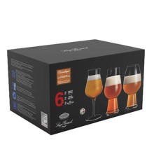 Luigi Bormioli -  Birrateque Beer Glass Set Ale & Hvede