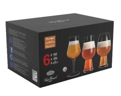 Luigi Bormioli -  Birrateque Beer Glass Set Ale & Hvede