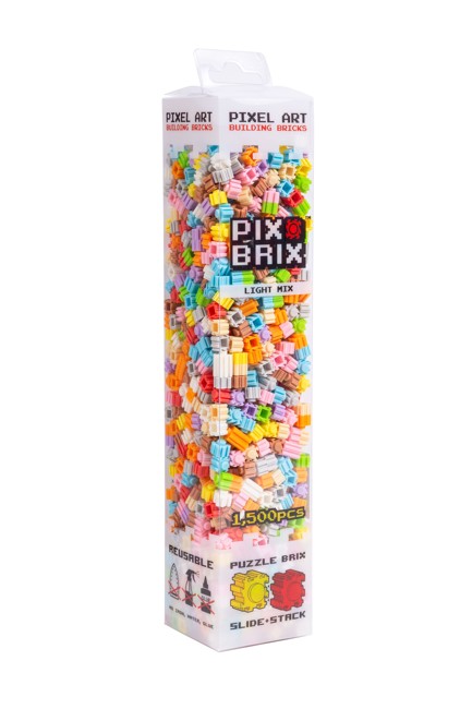Pix Brix - Lyse farver mix -1500 dele (PBL1500)