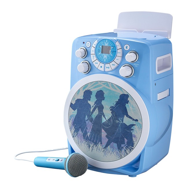 eKids - Frozen 2 - Bluetooth CDG Karaokemaskine med LED Disco lys