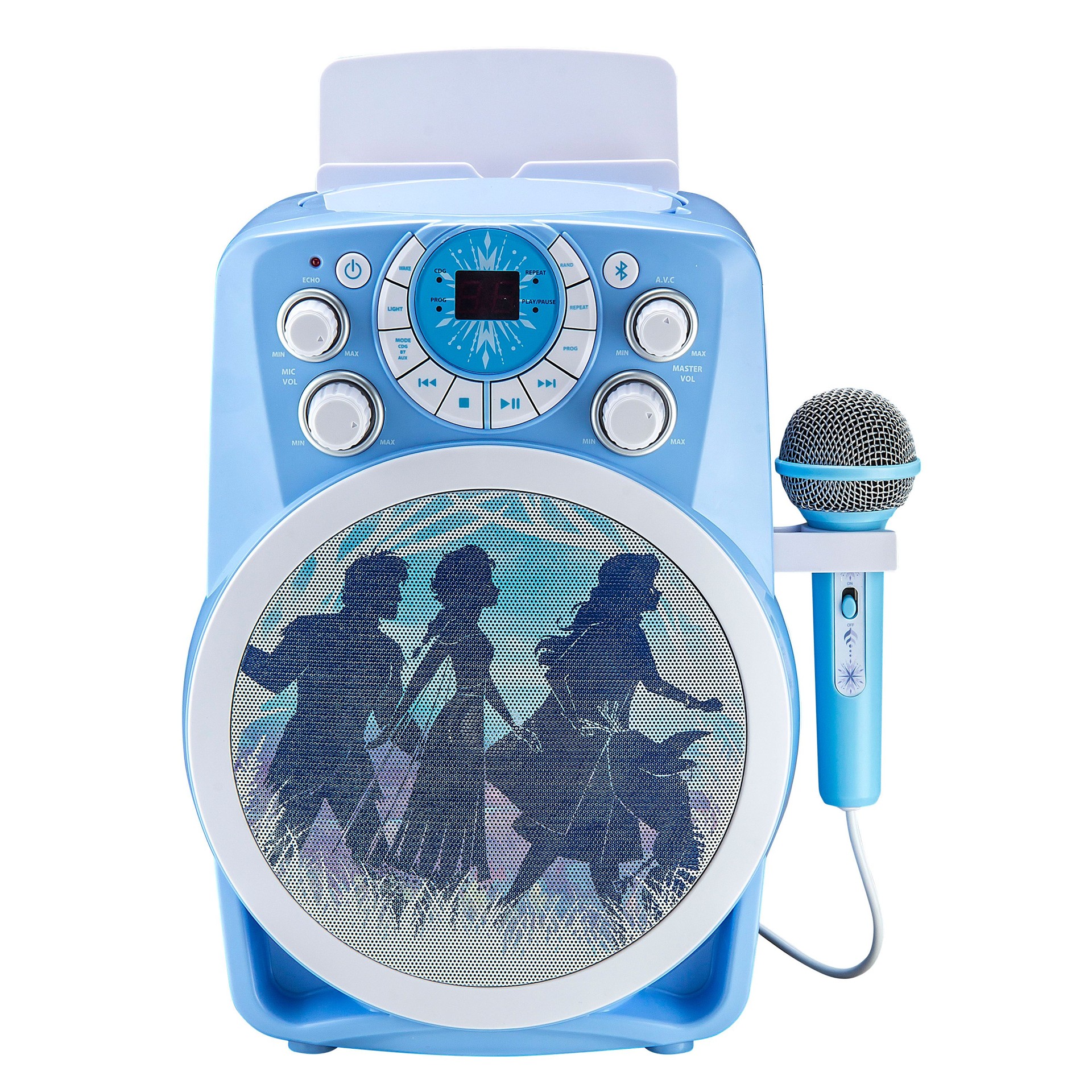 Buy eKids - Frozen 2 - Bluetooth CDG Karaoke Machine with LED Disco