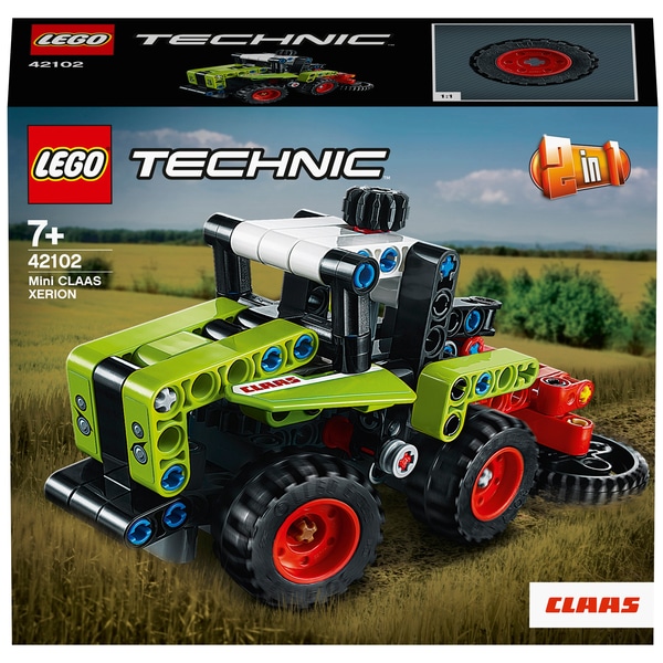 lego technic 42102 mini claas xerion