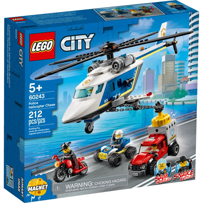 LEGO City - Politiehelikopter achtervolging (60243)