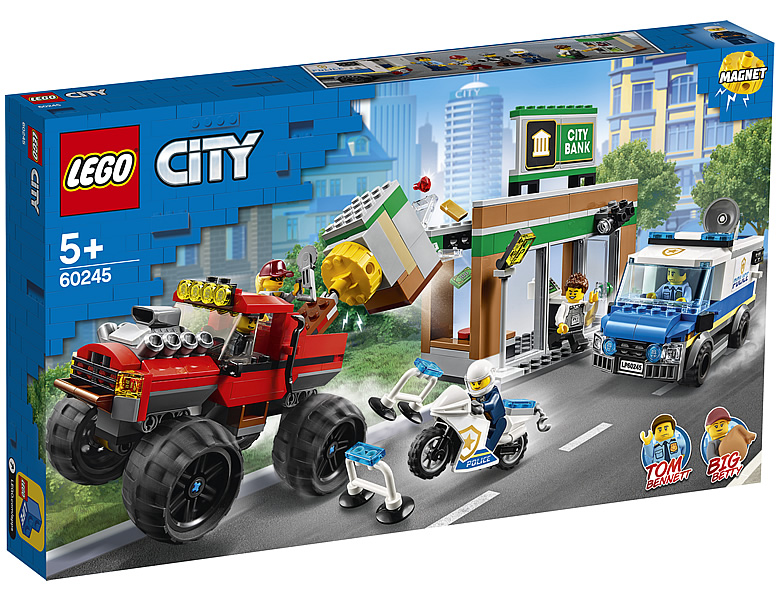 LEGO City - Politiemonstertruck overval(60245)