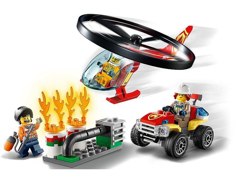 LEGO City - Einsatz mit dem Feuerwehrhubschrauber (60248)