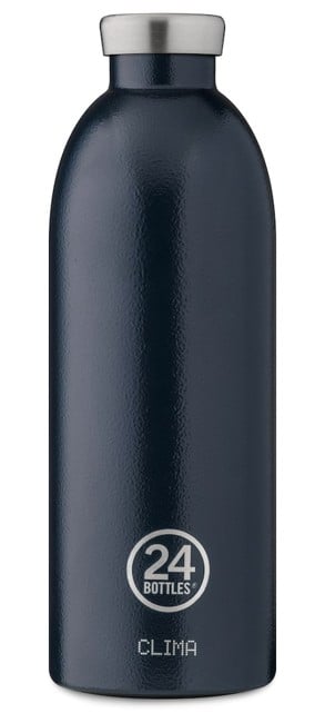 ​24 Bottles - Clima Bottle 0,85 L - Rustic Deep Blue (24B433)
