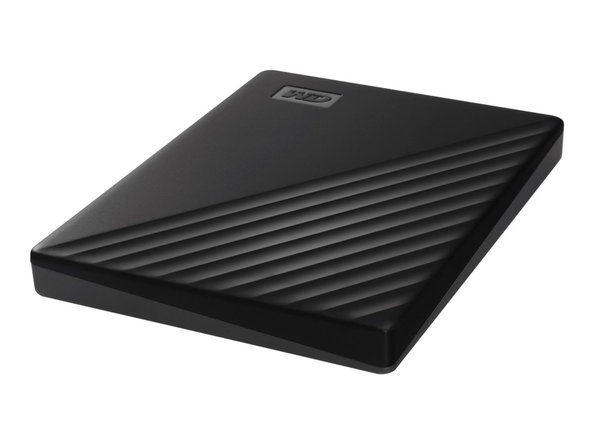 WD My Passport Ekstern HDD 2TB (sort)