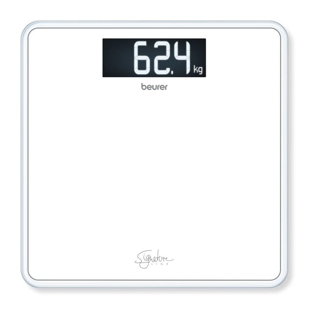 Beurer - GS 400 Bathroom Scale Glass ( White ) - 5 Year warranty