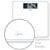 Beurer - GS 400 Bathroom Scale Glass ( White ) - 5 Year warranty thumbnail-3