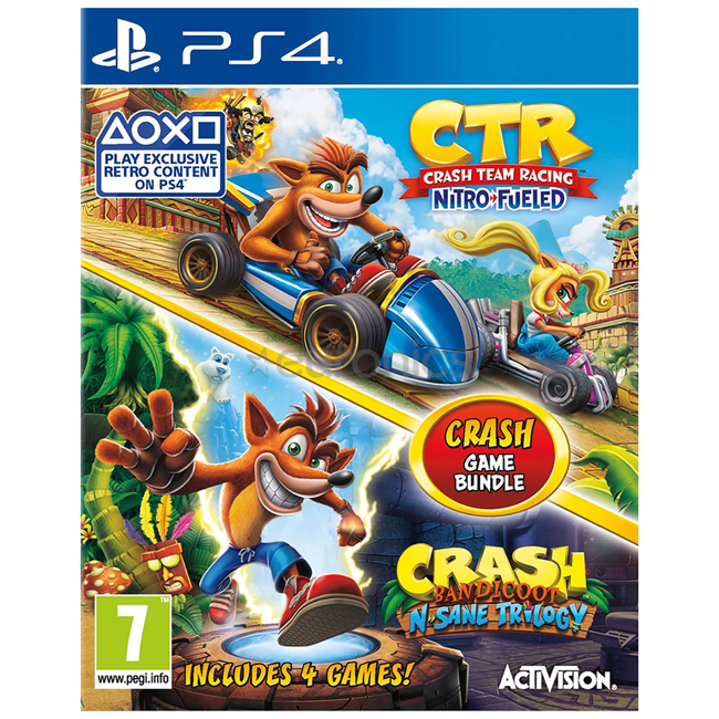 Crash Team Racing + Crash Bandicoot - N'Sane Trilogy