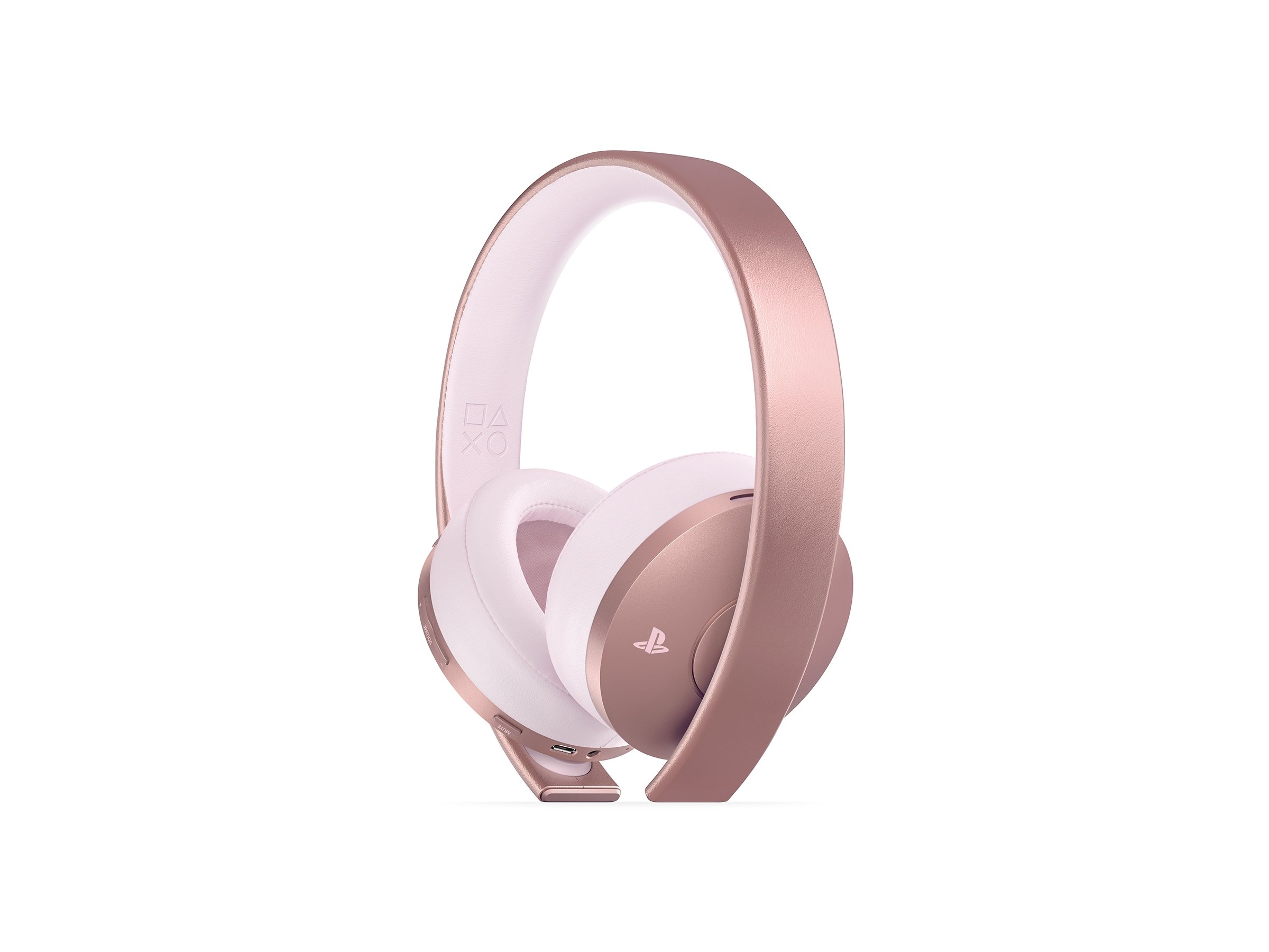 PS4 New Official Sony Gold Wireless Headset 7.1 (Rose Gold)