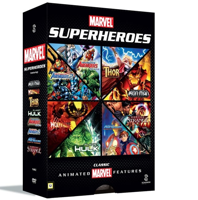 Marvel Animated Collection - 8 DVD Box Set