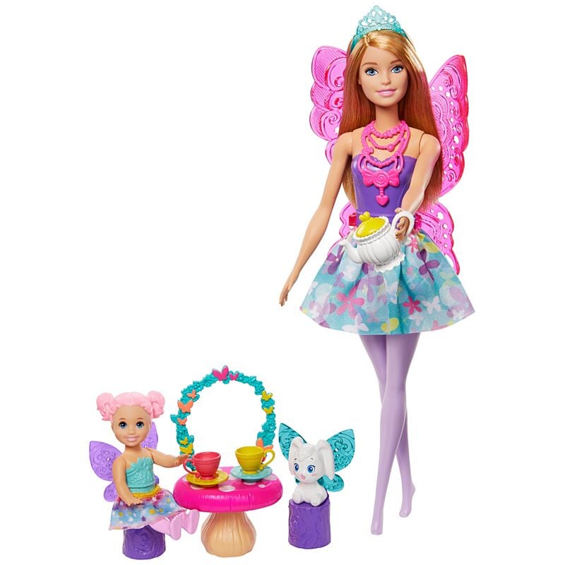 Barbie - Dreamtopia Nurturing  Story - Fairy Tea Party Set (GJK50)