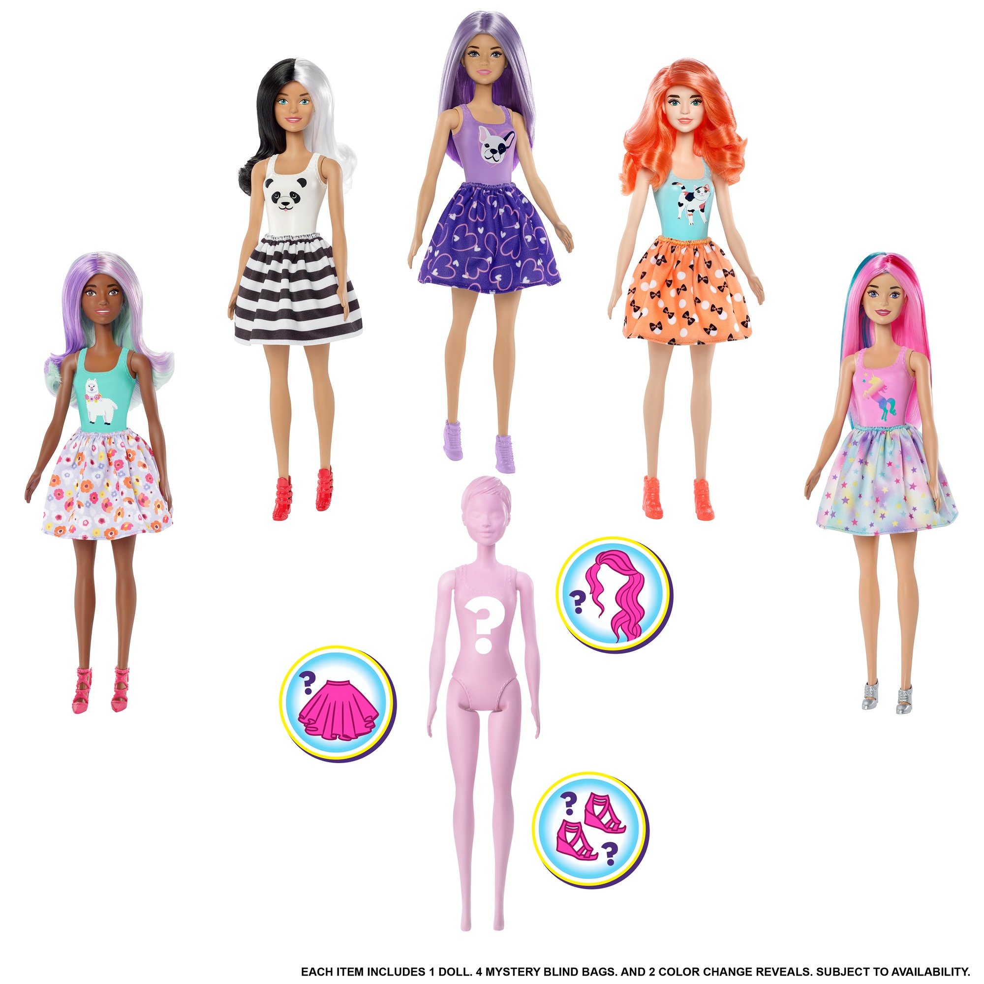 barbie colour reveal outdoor