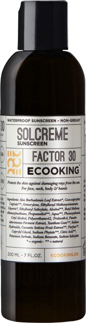Ecooking - Solcreme SPF 30 200 ml