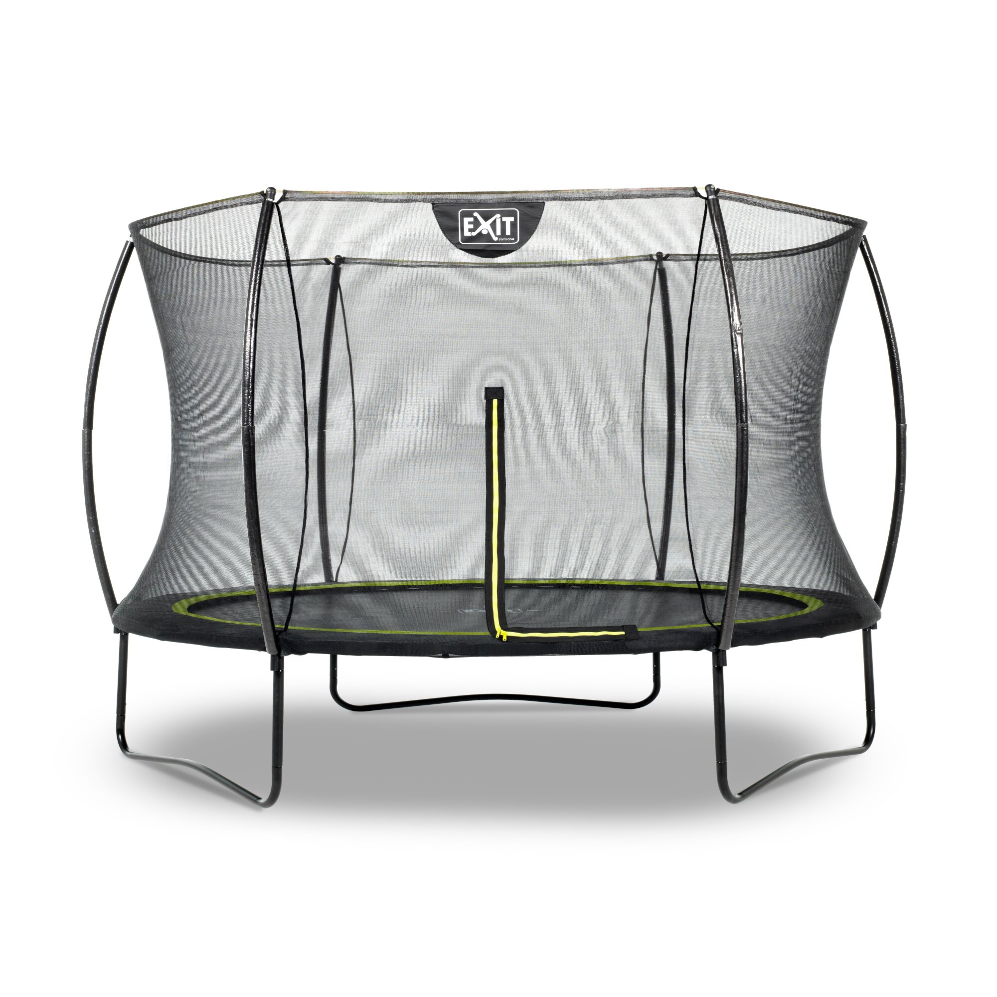 EXIT - Silhouette Trampoline ø 305 cm with Safety Net - Black (12.93.10.00)
